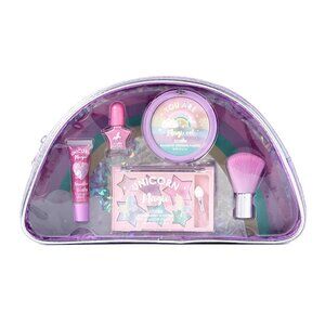 Justice For Girls Just Shine Rainbow Unicorn Cosmetic Set